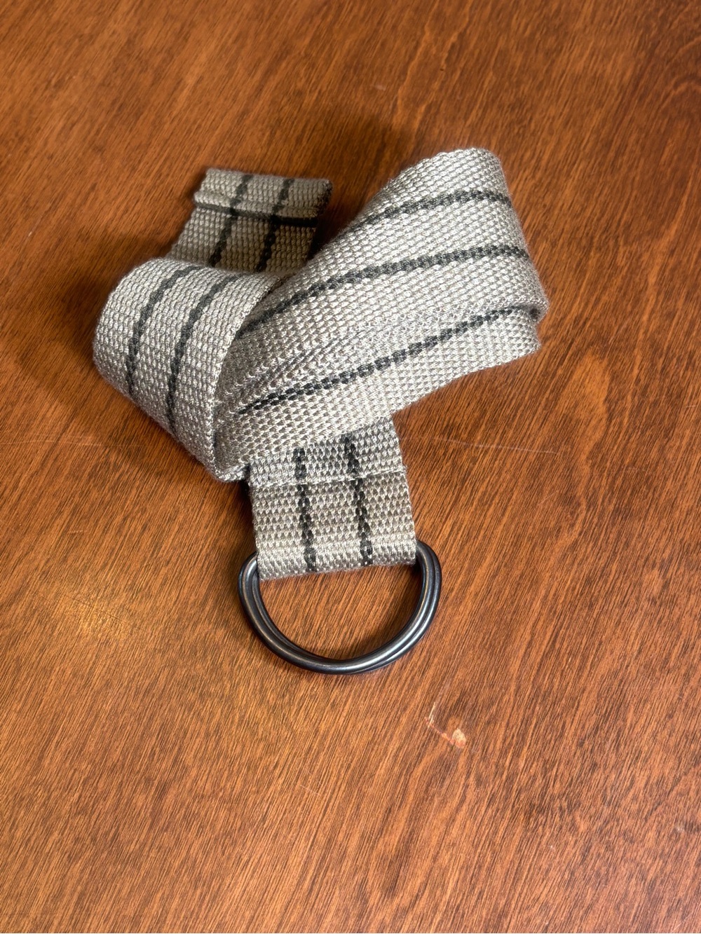 Men's D-Ring Web Belt